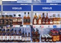 High quality whiskey from various producers with special offers