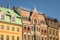 Latvia. Riga. Tirgonu street Royalty Free Stock Photo