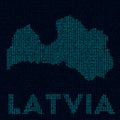 Latvia tech map.