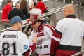 Latvian Fans in Front of Minsk Arena