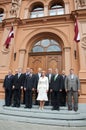 Latvian Prime Ministers Royalty Free Stock Photo