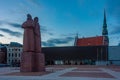 Latvian Riflemen Monument in Riga