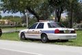 Lauderhill Police Car, Florida Royalty Free Stock Photo