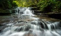 Lauera cascade in Blue mountains. Royalty Free Stock Photo