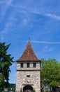 Laufen Castle at the Rheinfalls Switzerland Schaffhausen Royalty Free Stock Photo