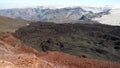 Laugavegur trail extended to Skogar Royalty Free Stock Photo