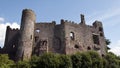 Laugharne Castle in South Wales