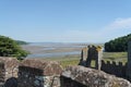 Laugharne Castle Views Royalty Free Stock Photo