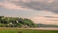 Laugharne Taf Estuary Wales Royalty Free Stock Photo