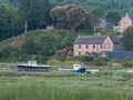 Laugharne Taf Estuary Wales Royalty Free Stock Photo