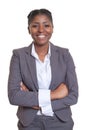 Laughing african businesswoman Royalty Free Stock Photo