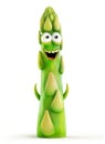 Laughing asparagus character