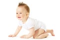 Laughing baby boy Royalty Free Stock Photo