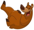 Laughing bear Royalty Free Stock Photo