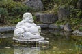 Laughing Buddha, Budai or Fat Buddha at Bongeunsa Temple Seoul Royalty Free Stock Photo