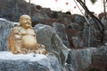 Laughing Buddha statue Royalty Free Stock Photo