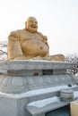 Laughing Buddha statue Royalty Free Stock Photo