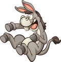 Laughing donkey