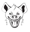 Laughing hyena