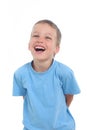 Laughing little boy Royalty Free Stock Photo