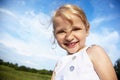 Laughing little girl Royalty Free Stock Photo