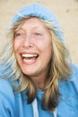 Laughing mature woman. Royalty Free Stock Photo