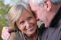 Laughing middleaged couple Royalty Free Stock Photo