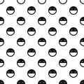 Laughing smiley pattern, simple style