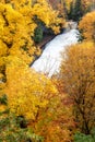 Laughing Whitefish Falls in Autumn, Northern Michigan, USA