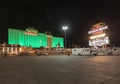 night view of the gambling city Laughlin