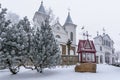 Laukuva church detail