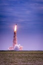 Launch of Atlantis - STS-135 Royalty Free Stock Photo