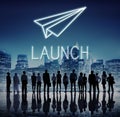 Launch Business Mission Startup Begin Mission Concept