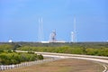 Launch Complex in Kennedy Space Center Royalty Free Stock Photo