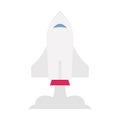 Launch  Flat vector icon which can easily modify or edit Royalty Free Stock Photo