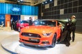 Launch of Ford Mustang at the Singapore Motorshow 2015 Royalty Free Stock Photo