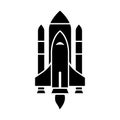 Launch Glyph and Line mixing Vector icon which can easily modify or edit
