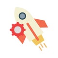 Launch Isolated Vector icon which can easily modify or edit Royalty Free Stock Photo