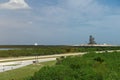 Launch pad for space shuttle Royalty Free Stock Photo