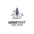 launch, Publish, App, shuttle, space Flat Color Icon Vector