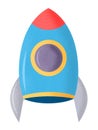 Launch of Rocket or Spaceship, Shuttle for Space