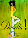 Vintage 1972 magazine ad for Christian Dior, Diorella Perfume