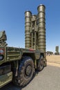 Launcher of the Russian anti-aircraft missile system S-400 ÃÂ«TriumphÃÂ»