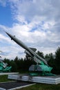 Launcher of the Soviet-made anti-aircraft missile C-75.