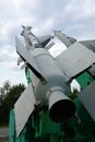 Launcher of the Soviet-made anti-aircraft missile C-125