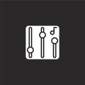 launchpad icon. Filled launchpad icon for website design and mobile, app development. launchpad icon from filled communications