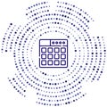 launchpad vector icon. launchpad editable stroke. launchpad linear symbol for use on web and mobile apps, logo, print media. Thin