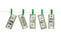 Laundered Money Royalty Free Stock Photo