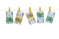 Laundered Money Royalty Free Stock Photo