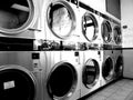 Laundromat Vintage Royalty Free Stock Photo